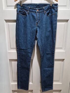 Levi’s 531 Low Skinny Jeans Women’s 12M Blue Stretch Denim EUC